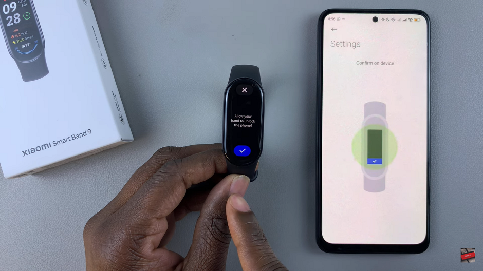 How To Unlock Your Phone Using Xiaomi Smart Band 9