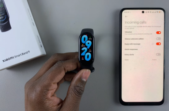 How To Allow Incoming Calls Notifications On Xiaomi Smart Band 9