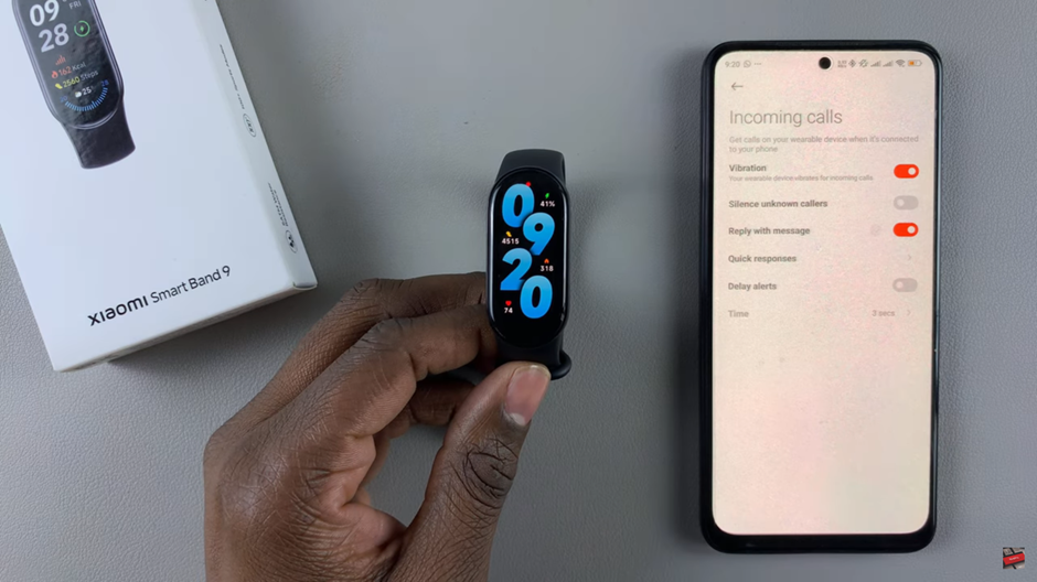 How To Allow Incoming Calls Notifications On Xiaomi Smart Band 9