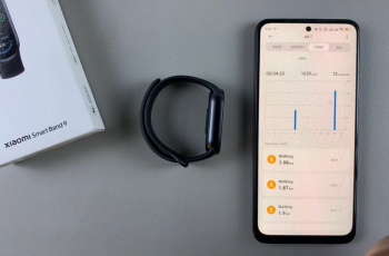 How To Find Workout History On Xiaomi Smart Band 9