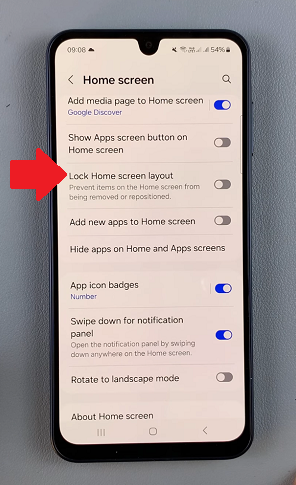 How To Lock Home Screen Layout On Samsung Galaxy A16