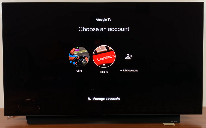 Lock Profile On Google TV Streamer 4K