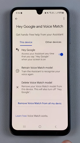 Set Up Google Assistant On Samsung Galaxy A16