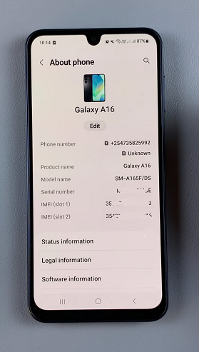 How To Rename Samsung Galaxy A16