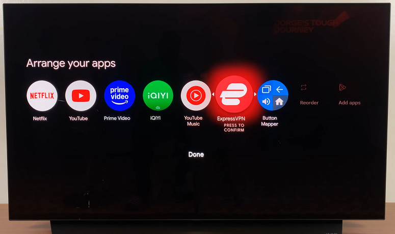 Rearrange Apps On Google TV Streamer 4K