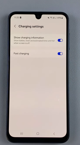 Enable Fast Charging On Samsung Galaxy A16