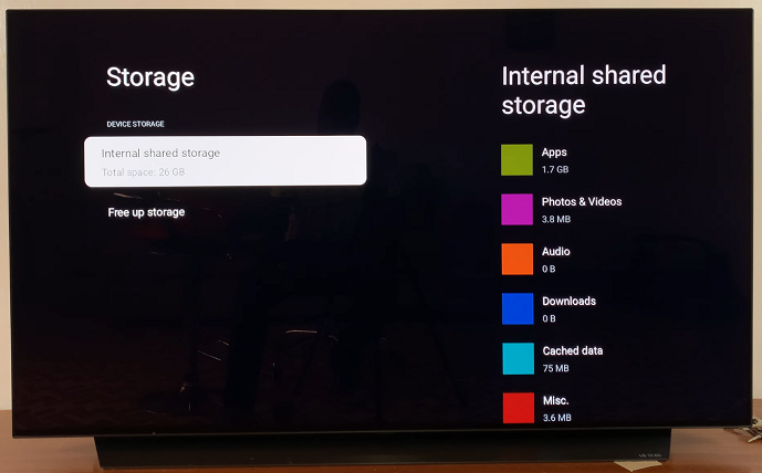 Check Storage Space On Google TV Streamer