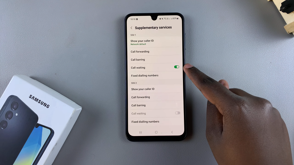 How To Enable Call Waiting On Samsung Galaxy A16