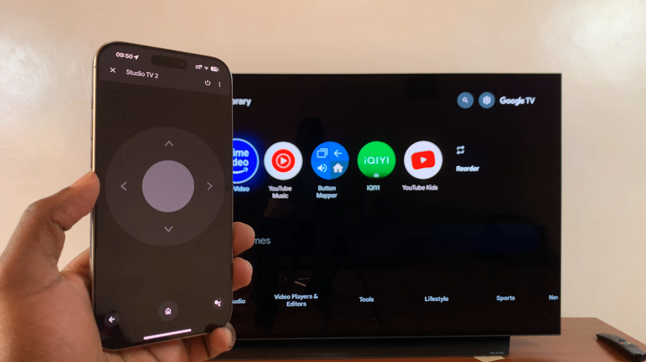 Google Home App As Remote For Google TV Streamer