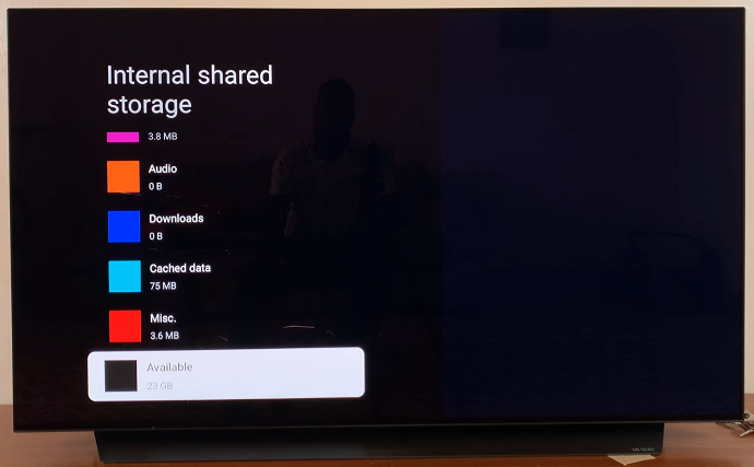 Check Available Storage Space On Google TV Streamer