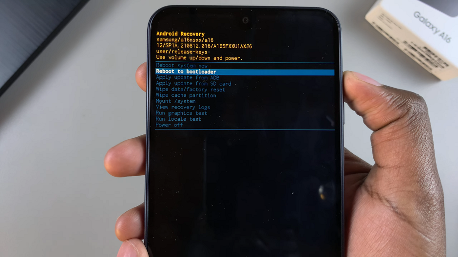 How To Access Recovery Mode On Samsung Galaxy A16