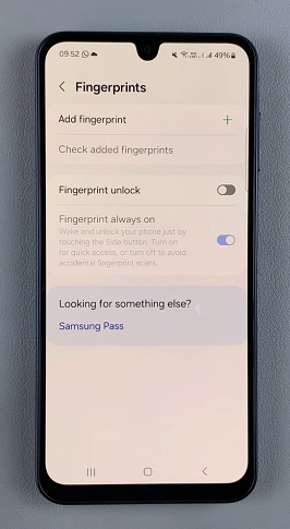 How To Delete Fingerprint On Samsung Galaxy A16