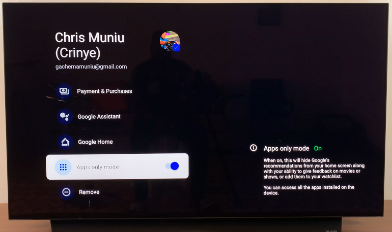 Turn ON App Only Mode On Google TV Streamer 4K