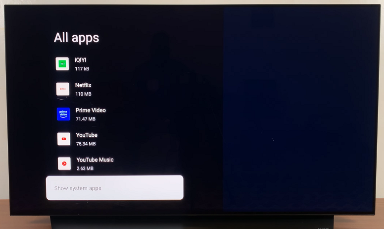 System Apps On Google TV Streamer 4K