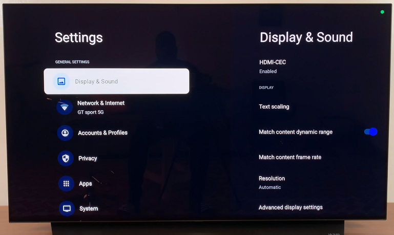 Open Settings On Google TV Streamer 4K Using Google Assistant