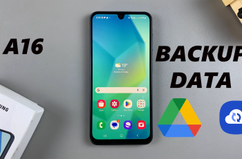 How To Back Up Samsung Galaxy A16