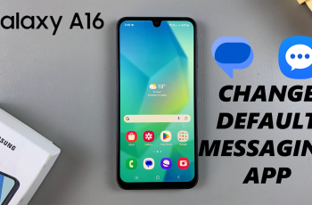 How To Change Default Messaging App On Samsung Galaxy A16