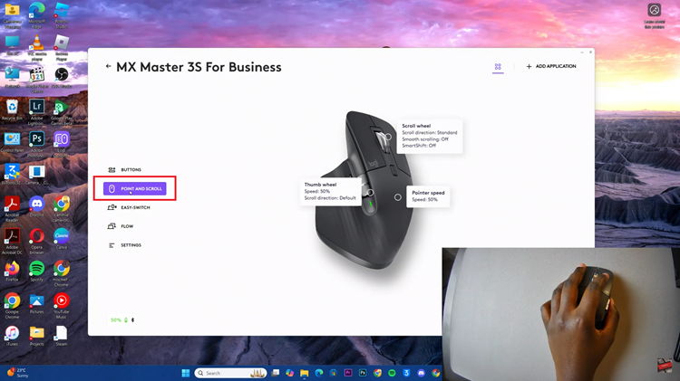 How To Change Scroll Wheel Direction On Logitech MX Master 3S