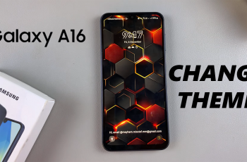 How To Change Theme On Samsung Galaxy A16