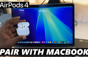 How To Connect AirPods 4 To MacBook & Mac