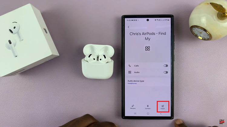 How To Disconnect & Unpair Airpods 4 From Android Phone & Tablet