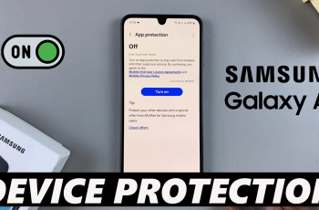 How To Enable Device Protection On Samsung Galaxy A16