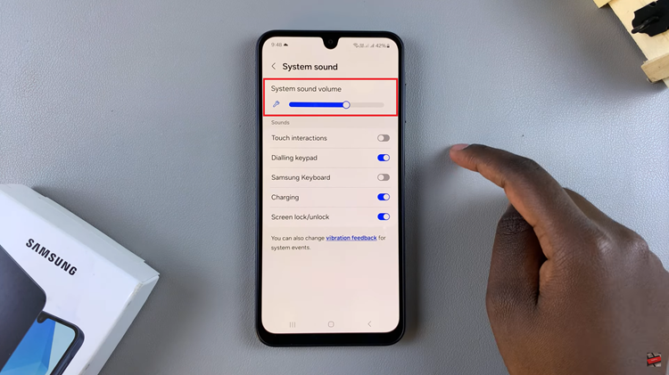 How To Enable & Disable Charging Sounds On Samsung Galaxy A16