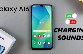 How To Enable & Disable Charging Sounds On Samsung Galaxy A16