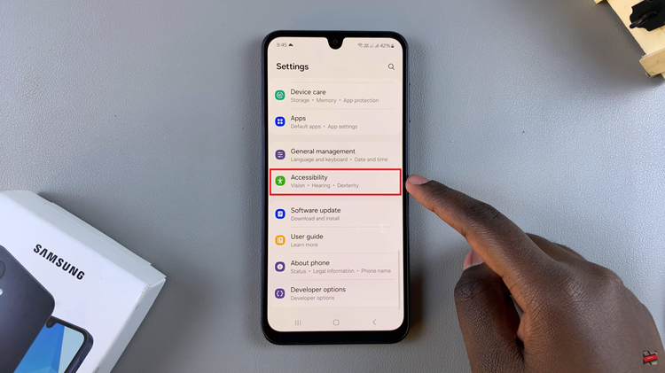 How To Enable & Disable Live Captions On Samsung Galaxy A16