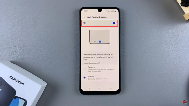 How To Enable One-Handed Mode On Samsung Galaxy A16