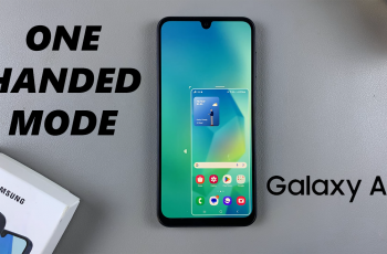 How To Enable One-Handed Mode On Samsung Galaxy A16