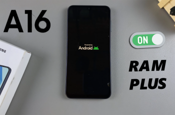 How To Enable RAM Plus On Samsung Galaxy A16