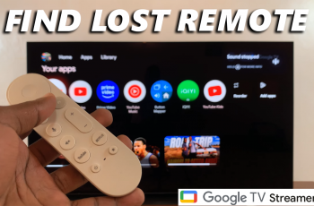 How To Find Google TV Streamer Remote