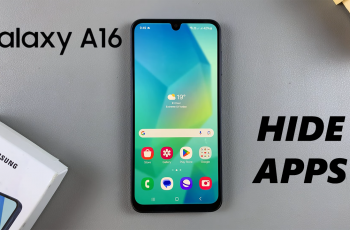 How To Hide Apps On Samsung Galaxy A16