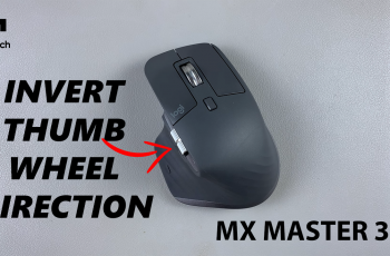 How To Invert Thumb Wheel Direction On Logitech MX Master 3S