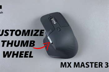 How To Customize Thumb Wheel Function On Logitech MX Master 3S