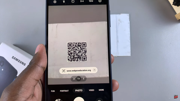 How To Scan QR Codes With Samsung Galaxy A16