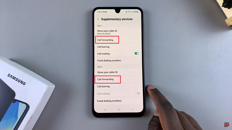 How To Set Up Call Forwarding On Samsung Galaxy A16