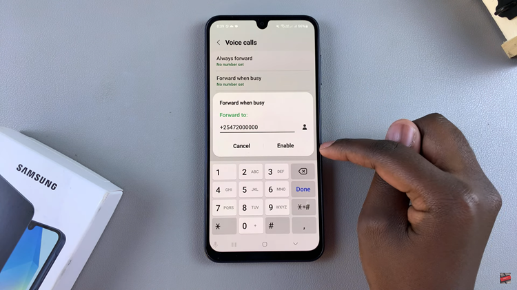 How To Set Up Call Forwarding On Samsung Galaxy A16