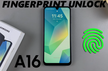 How To Set Up Fingerprint On Samsung Galaxy A16