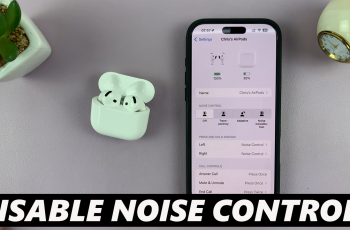 How To Disable All Noise Controls On Airpods 4