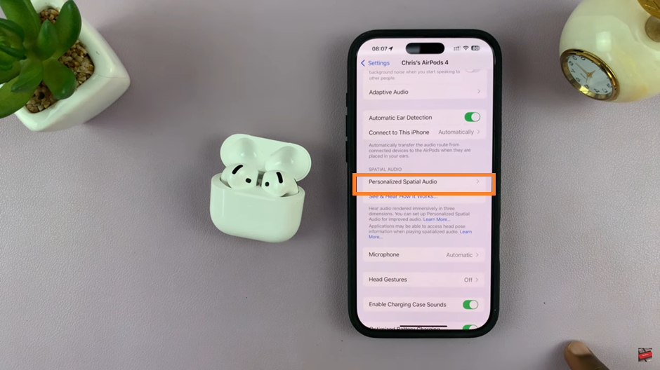 How To Set Up Personalized Spatial Audio On Airpods 4