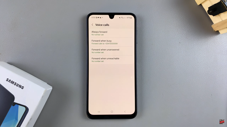 How To Disable Call Forwarding On Samsung Galaxy A16