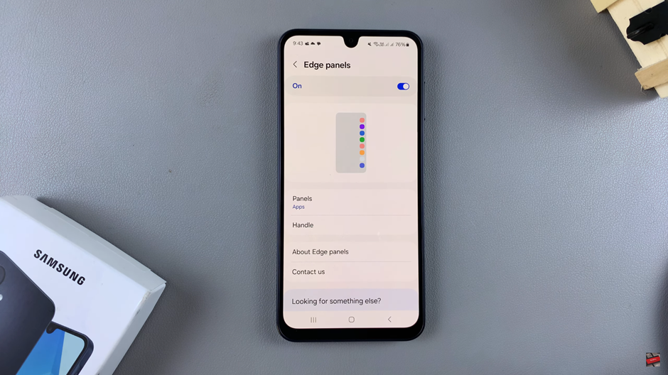 How To Enable Edge Panels On Samsung Galaxy A16