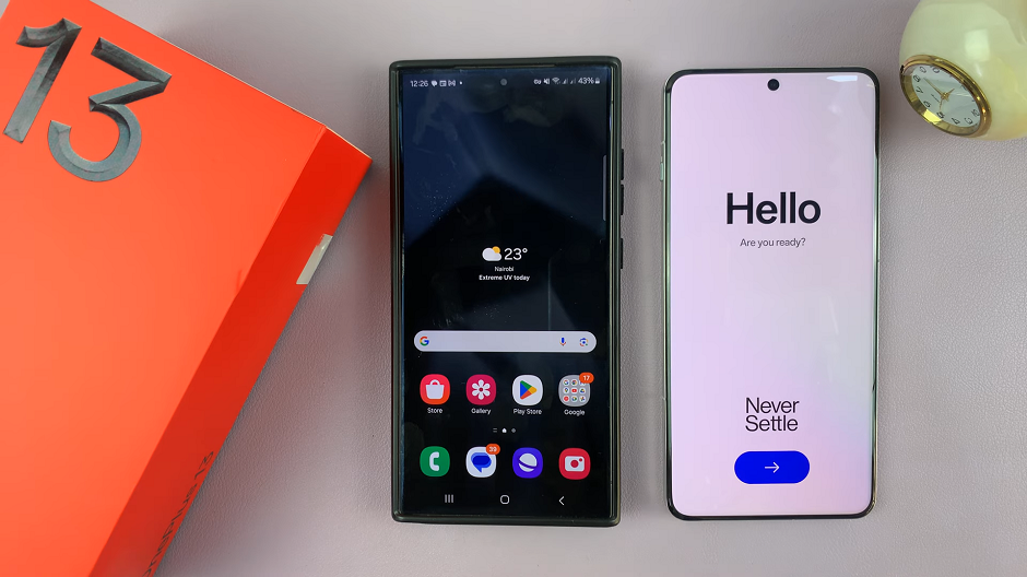 OnePlus 13 Hello Screen