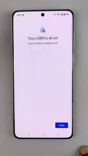 Set Up eSIM On OnePlus 13