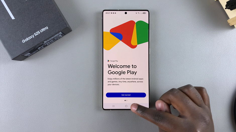 Google Play Store On Samsung Galaxy S25