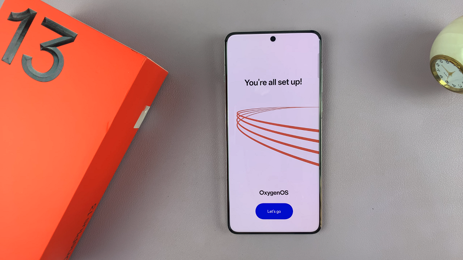 Finish Set Up On OnePlus 13