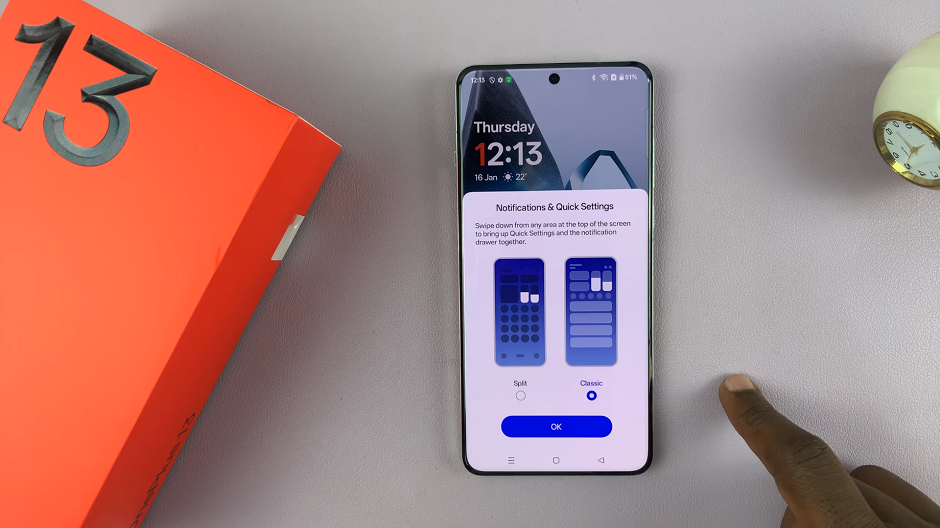 Notifications & Quick Settings On OnePlus 13
