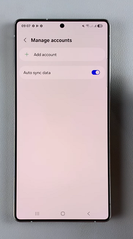 How To Add Google Account To Samsung Galaxy S25